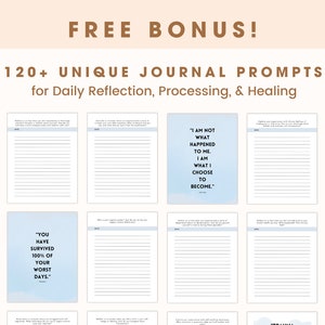 BPD Workbook! Borderline Personality Disorder Worksheets, Journal, BPD ...