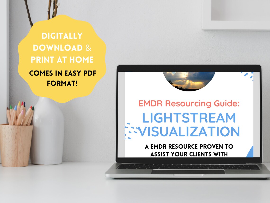 EMDR Resourcing Guide Lightstream EMDR Scripts Trauma Etsy