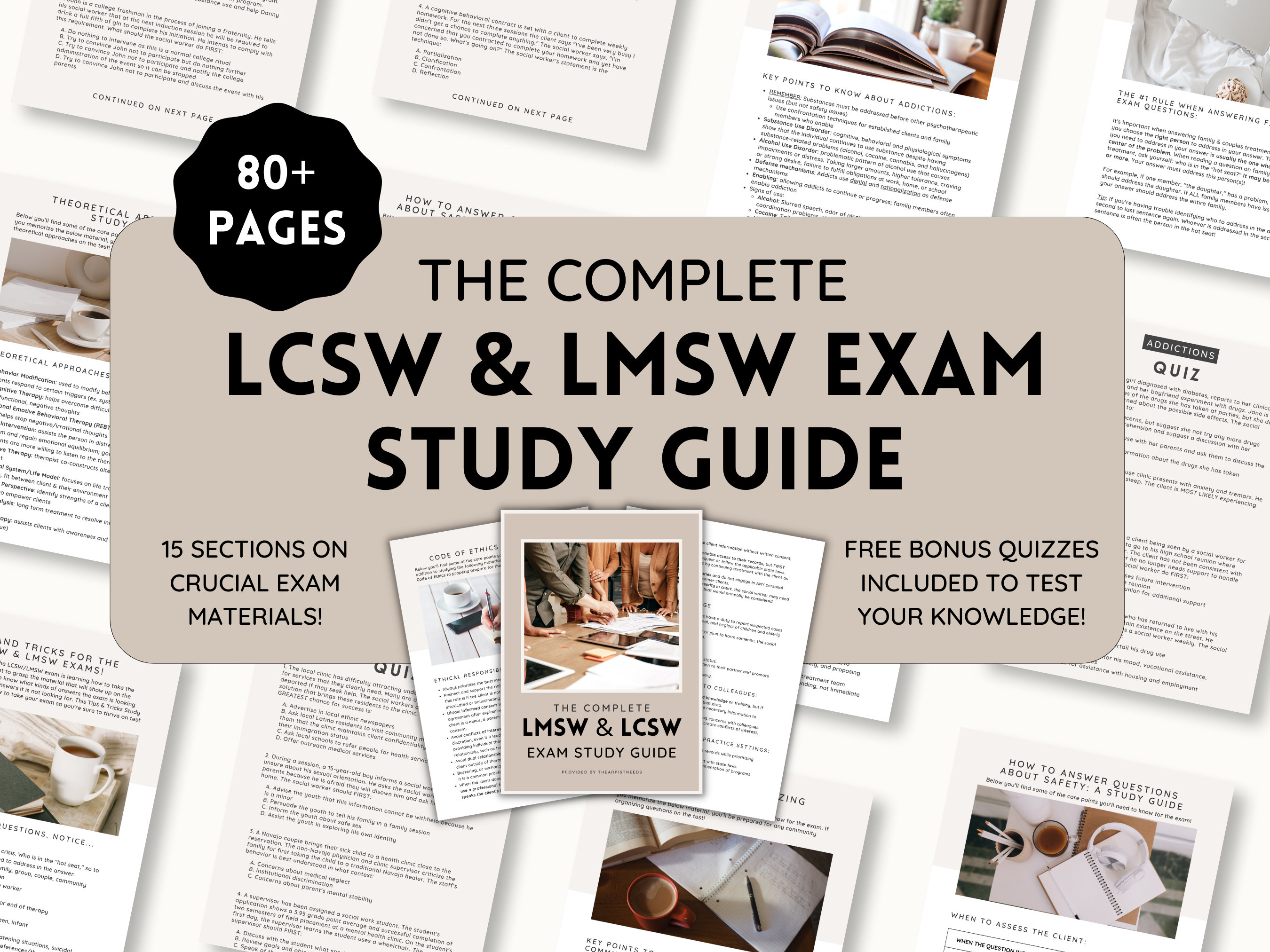 The Complete LCSW Study Guide & LMSW Study Guide ASWB Exam Tool to Ace Your Test Exclusive Tips