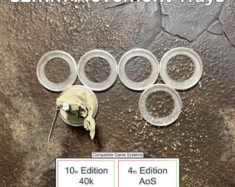 32mm Movement Tray | 3 - 10 Slot | Tabletop Miniature Wargaming