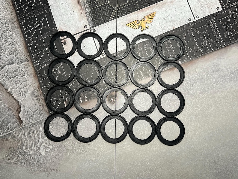 28.5mm Movement Tray | 5 - 20 Slot Tray | Tabletop Miniature Wargaming image 2