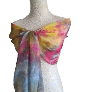 Multi Coloured Scarf | Vibrant & Fashionable Accessory for Every Season | Soft neck wrap for Women