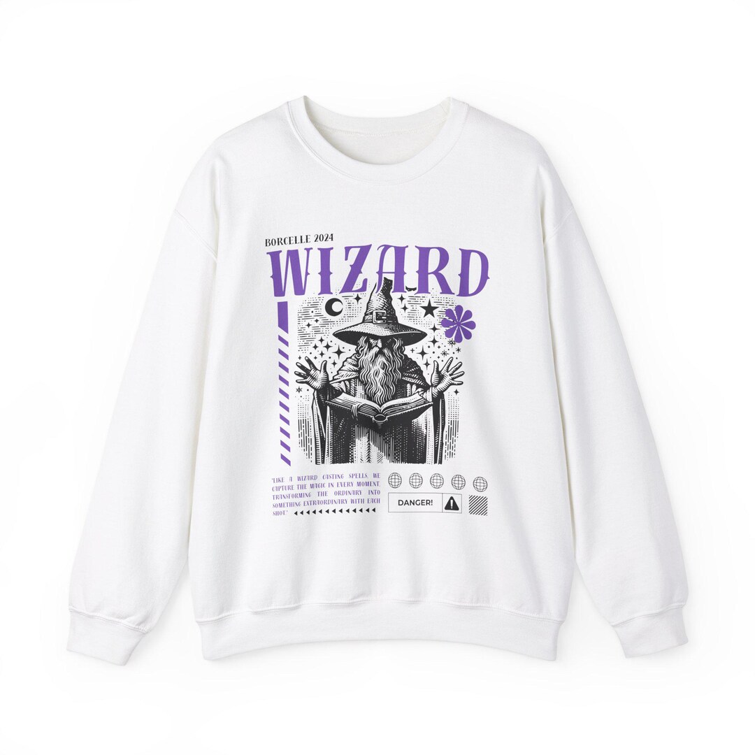 Wizard-themed Heavy Blend™ Crewneck Sweatshirt, Cozy Gift for Witch and ...
