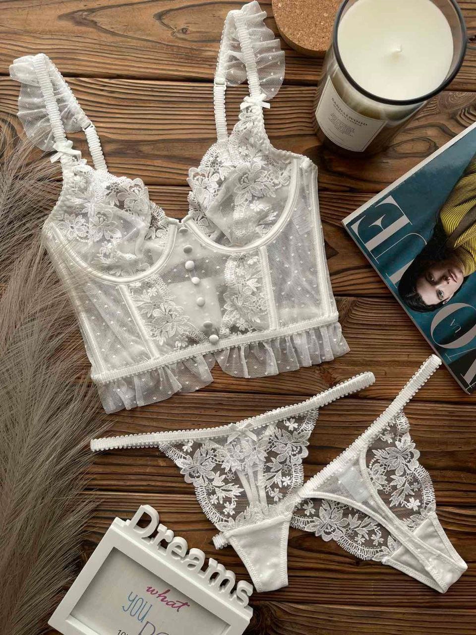 Lacey Lingerie Set -  New Zealand