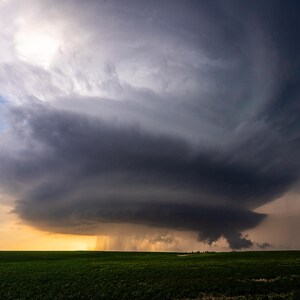 Storm Wall Art - Kansas Supercell - Weather, Sky, Print, Artwork, Photo