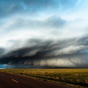 Storm Wall Art - Eerie Colorado Supercell - Weather, Sky, Print, Artwork, Wall Decor