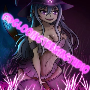Witch Lewd Print