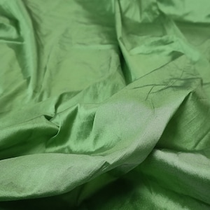 Olive Green Polyester Taffeta Fabric: 54&quot; Wide Gown Fabric