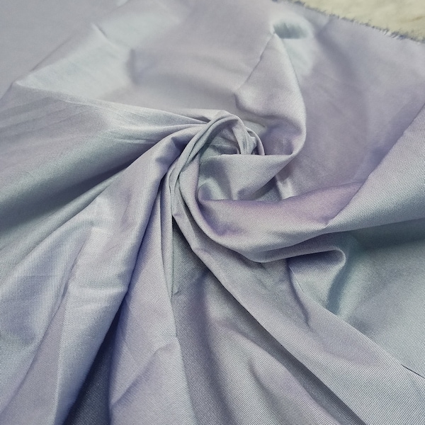 Light Blue Taffeta Fabric, Plain Taffeta Silk Fabric, Gown Fabric, Light Blue Color Polyester Taffeta Fabric For Bridal Dresses By The Yards