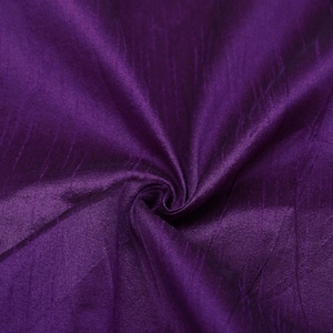 Purple Dupioni Fabric: Faux Silk Gown Fabric for Bridal Dresses