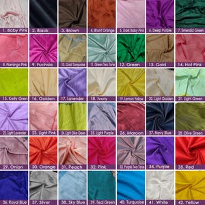 42 Farben Rohseide Dupioni Stoff, Faux Dupioni Seide Stoff, Vorhang Dupioni Stoff, Dupioni Kleid Stoff für Brautkleider durch die Yards