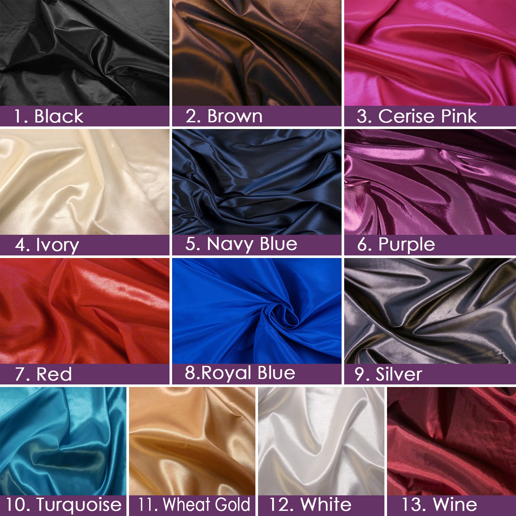 bridal taffeta fabric