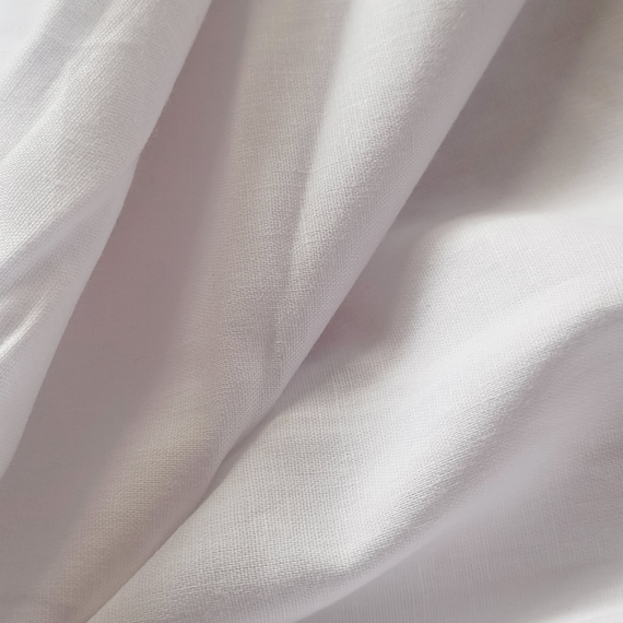 100% Washed Cotton Voile White - YES Fabrics - Foto 10