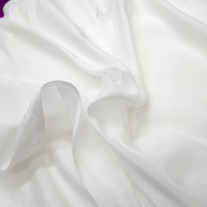 Tela de muselina blanca, tela de muselina india, tela de muselina blanca india para vestidos, patrón de costura, manualidades por yardas