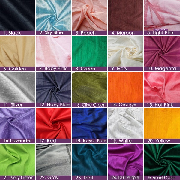Silk Dupioni Fabric Etsy