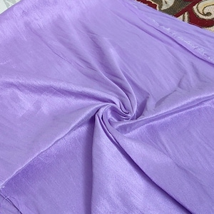 Tela de seda dupioni de color lavanda claro, tela dupioni sintética, tela dupioni para cortinas, tela de color lavanda violeta para vestidos de novia por metros