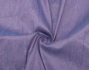 Light Purple Faux Dupioni Silk Fabric: Bridal Gown Fabric By The Yard
