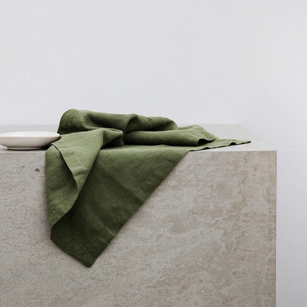 Moss Green Napkins, Cotton napkins, Dinner Kitchen Napkins, Table Cloth Napkins For wedding Bulk Napkins