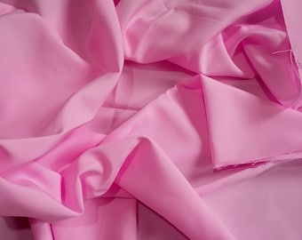 Babyrosa crepetyg: Foder till brudklänning i polyester, måttbeställd