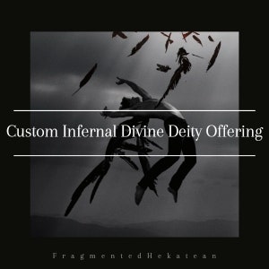 Custom Infernal Divine Spell Bottle Offering