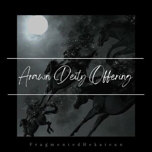 Welsh Lord of the Underworld, Leader of the Wild Hunt, Arawn Deity Offering || Gwyn ap Nudd Deity Offering