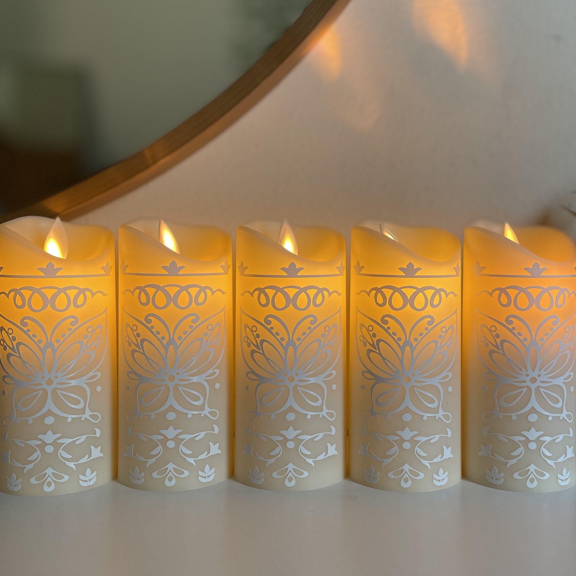 5 Encanto Candle Party Favors Plastic Encanto LED Candle Etsy