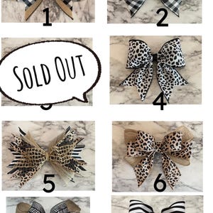 Black Sign with Interchangeable Bow Teacher Door Hanger Teacher Door Sign Classroom door hanger Teacher gift Classroom sign image 3