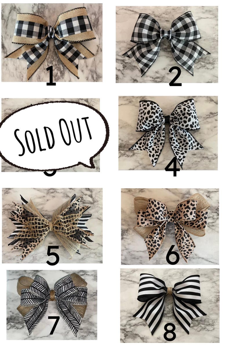 Black Sign with Interchangeable Bow Teacher Door Hanger Teacher Door Sign Classroom door hanger Teacher gift Classroom sign image 3
