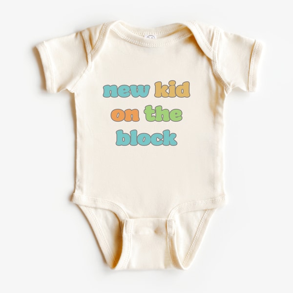 New Kid on the Block svg - New Baby svg - Baby Gift svg - Baby svg - Cut File for Cricut - Digital Download File - Sublimation