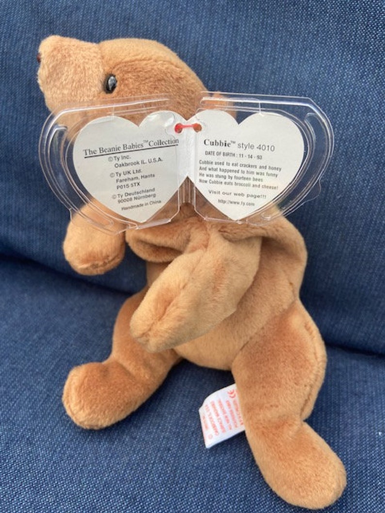 6 of the original 9 Beanie Babies Vintage Set Mint Condition W/ ERRORS