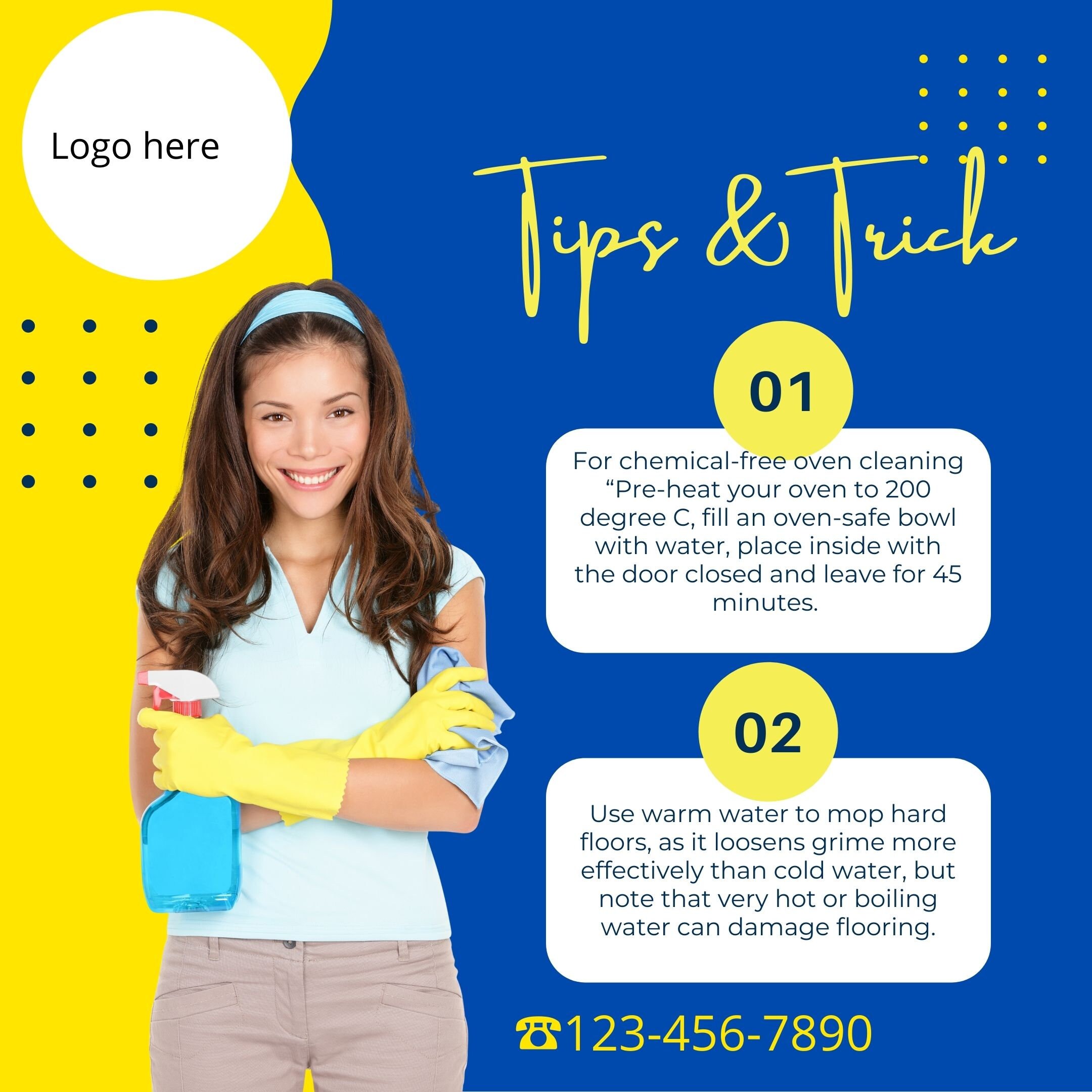 Cleaning Service Instagram Post Templates Residencial Etsy