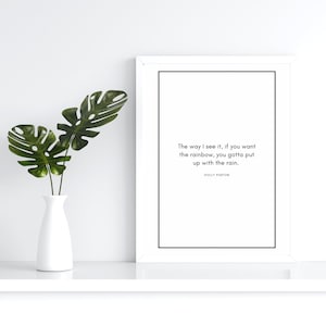 La forma en que lo veo (arco iris) Decoración del hogar Arte de pared imprimible DESCARGA INSTANTE BRICOLAJE - Gran regalo