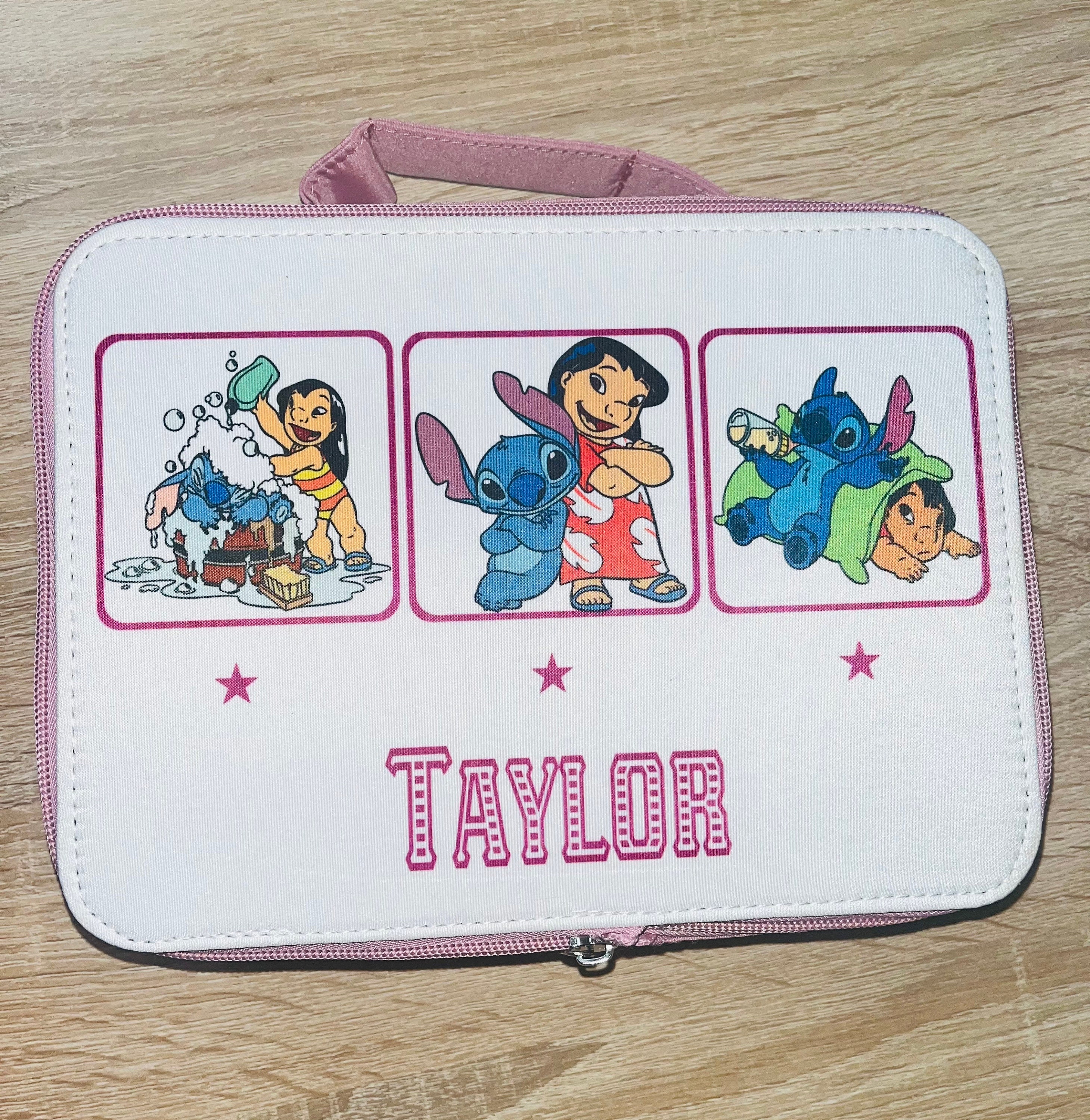 Lilo & Stitch Themed Personalised  Lunch Bag