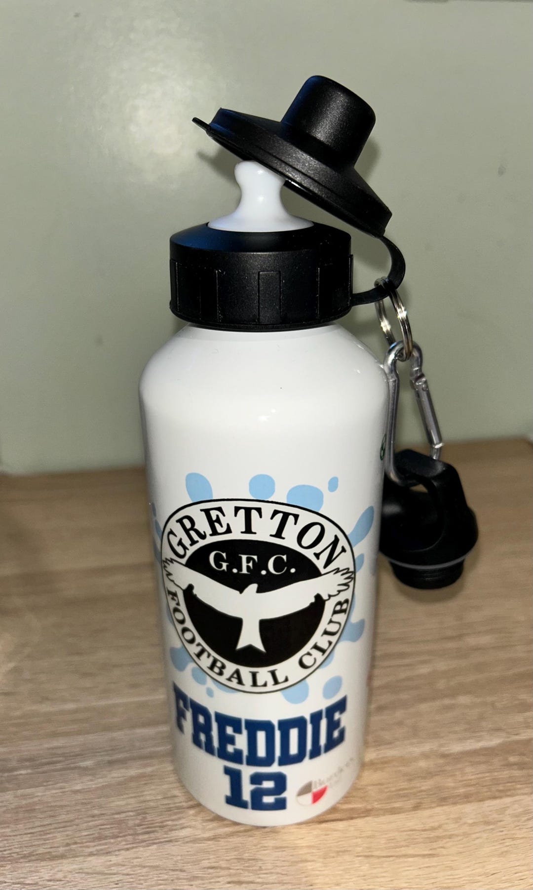 Lettera X Cuore Alfabeto Parete Doppia Acqua Bottiglia Valentines