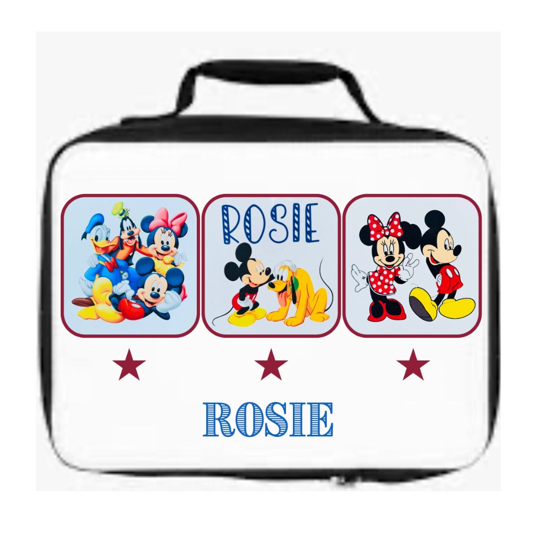 Mickey mouse hot sale backpack and lunchbox