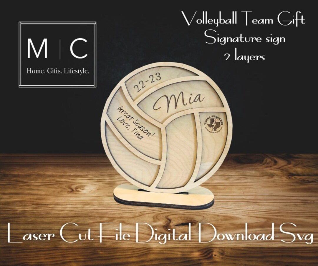 Volleyball Svg, Volleyball Team Gift Svg, Volleyball Team Signature