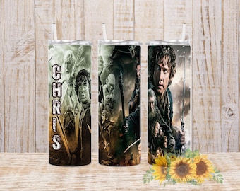 Inspired/Personalized/Heroes/2Middle Earth/Ring Lords - 20OZ TUMBLER