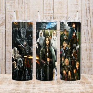 Inspired/Heroes/Middle Earth/Ring Lords - 20OZ TUMBLER