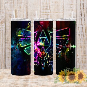 Geïnspireerd/Neon/Logo/Link/Skinny Tumbler//Afbeelding/Wrap/Download/Projecten