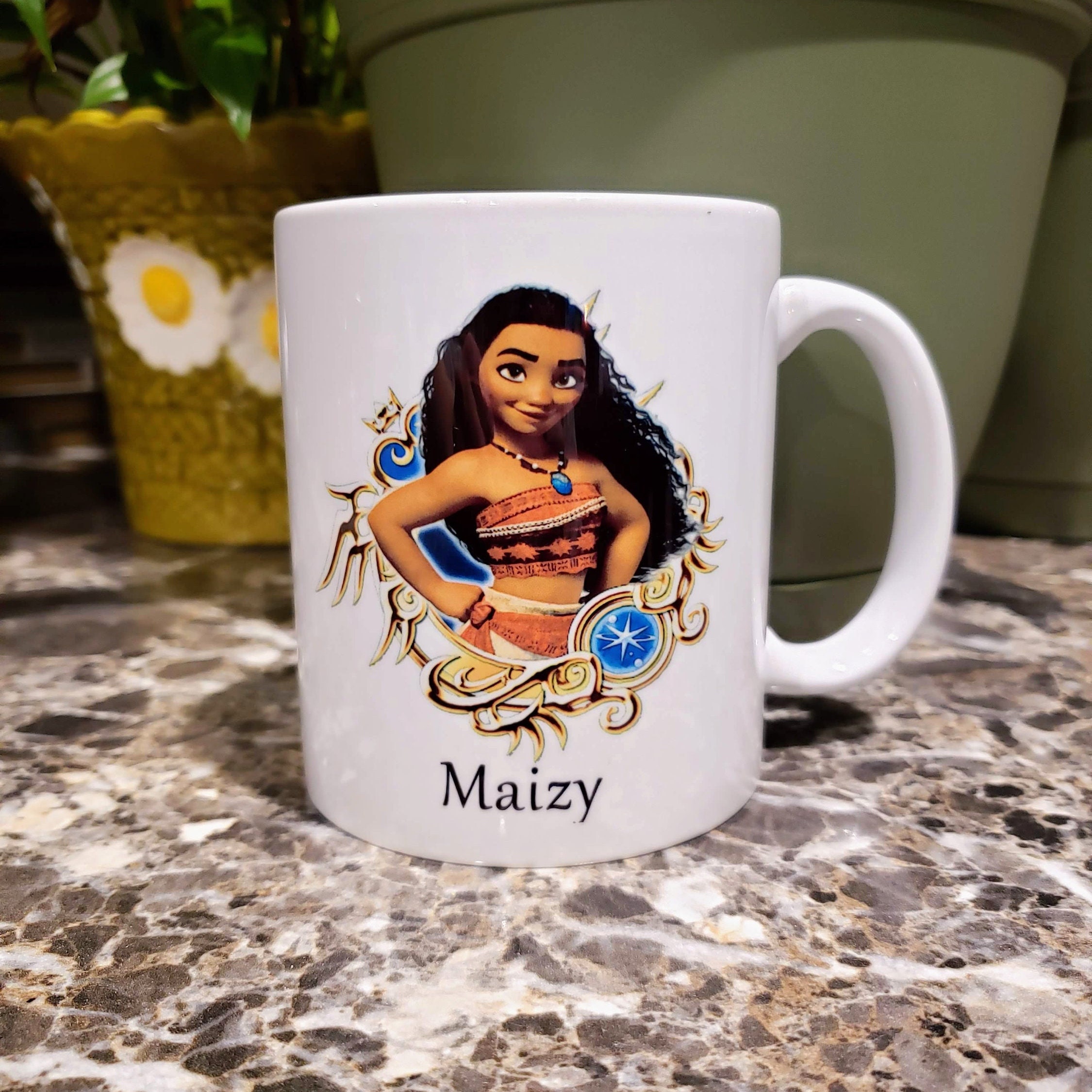 Inspired multiple designs personalized princess maui oceania polynesian