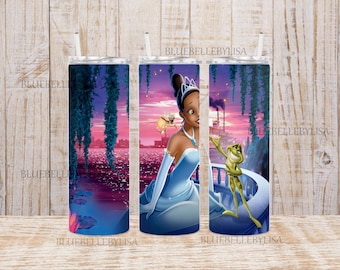 Inspired/Frog Princess/Gang/Skinny Tumbler//Image/Wrap/Download/Projects