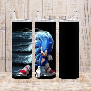 4-pack/Igelkottinspirerad/Tecknad serie/Sci-fi/Knuckles/Smal tumbler/Bild/Svep/Nedladdning/Projekt