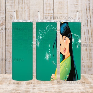 Inspired/Princess/Warrior/China - 20OZ SKINNY TUMBLER