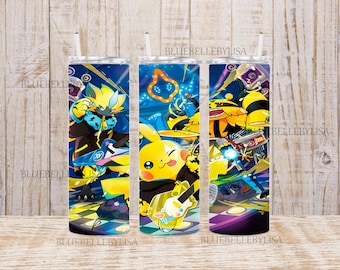 Diseños inspirados/POKE/Vaso flaco//Imagen/Envoltura/Descarga/Proyectos