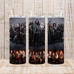 Dwarves/Wizard/Hobbit/Inspired/Skinny Tumbler/Image/Wrap/Download/Projects