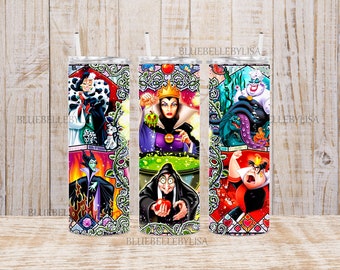 Inspired/VILLIANS - 20OZ SKINNY TUMBLER