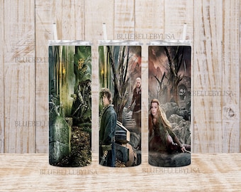 Inspirado/Batalla/Cinco/Ejércitos/Lago/Elfo/Enanos/Vaso flaco/Imagen/Envoltura/Descargar/Proyectos