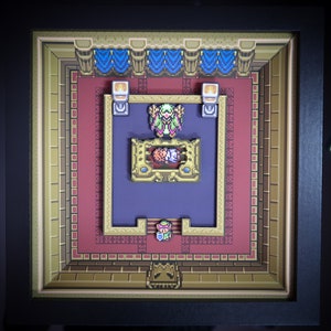 Nintendo - Zelda A Link to the Past - Shadow Box - 3D Effect - Wall Art - Limited Edition - Agahnim - Retro Series - Part 1 of 15