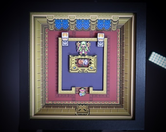 Nintendo - Zelda A Link to the Past - Shadow Box - 3D Effect - Wall Art - Limited Edition - Agahnim - Retro Series - Part 1 of 15