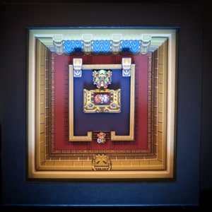 Nintendo - Zelda A Link to the Past - Shadow Box - 3D Effect - Wall Art - Limited Edition - Agahnim - Miniature Retro Series - Part 1 of 14